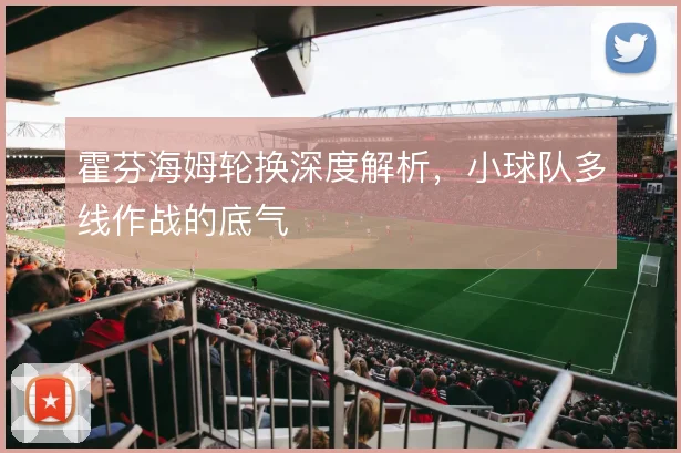 霍芬海姆轮换深度解析，小球队多线作战的底气